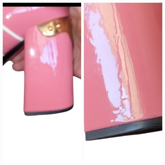 Prada Pink Patent Leather Heels Mary Jane - Picture 11 of 17
